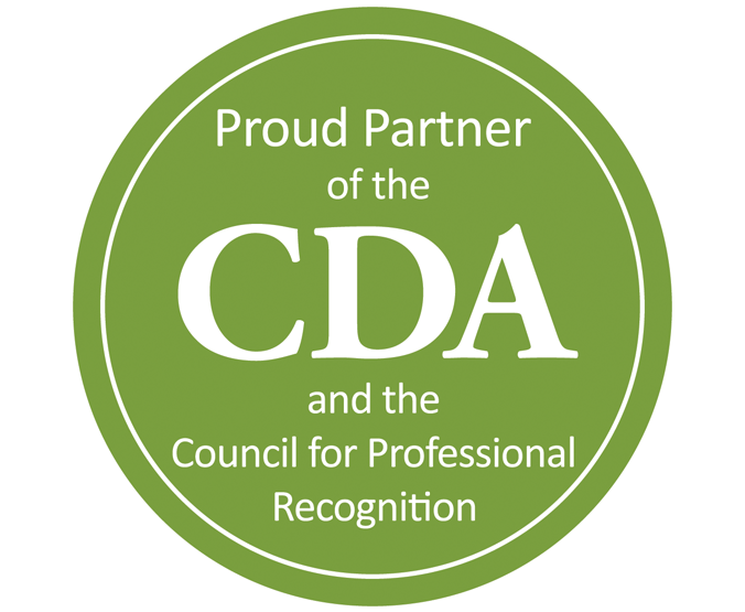 Proud Partner of the CDA and the Council for Professional Recognition emblem