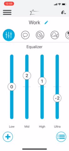 Screenshot from video explaining how to manipulate the sound quality
