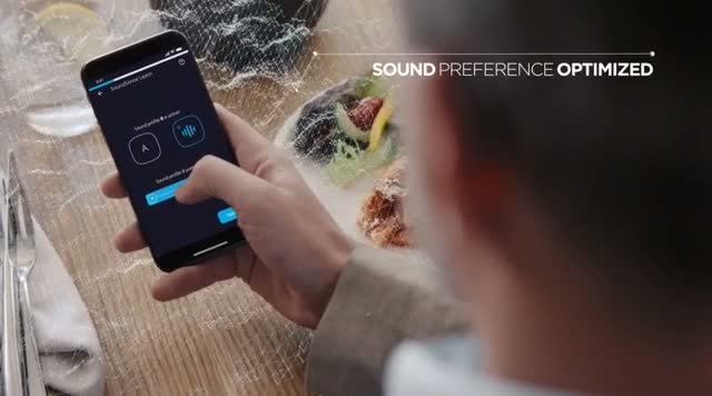 Screenshot of video about sound preferences